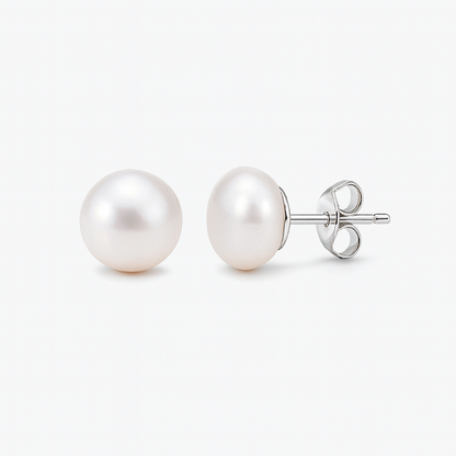 Pearl Stud Earrings