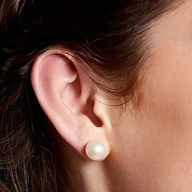 Pearl Stud Earrings
